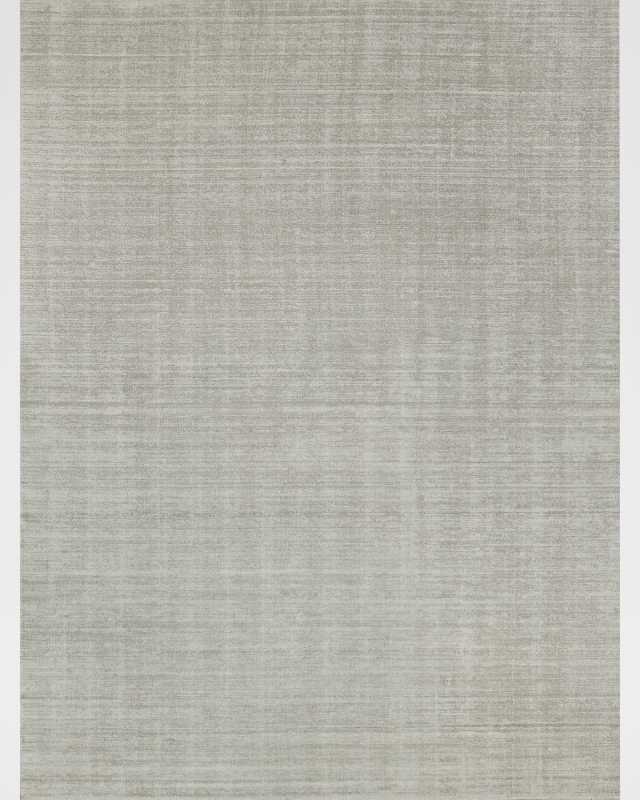 Martelli Modern Hand-Loomed Silver Rug, 12' x 15'